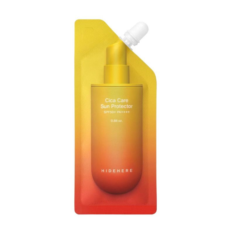 HIDEHERE Cica Care Sun Protector Ochranný krém pro citlivou po poškozenou pleť SPF 50 HIDEHERE Cica Care Sun Protector Ochranný krém pro citlivou po poškozenou pleť SPF 50
