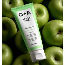 Q+A Apple AHA Exfoliační mycí gel 75 ml