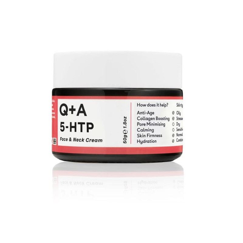 Q+A 5-HTP Krém na obličej a dekolt 50 g Q+A 5-HTP Krém na obličej a dekolt 50 g