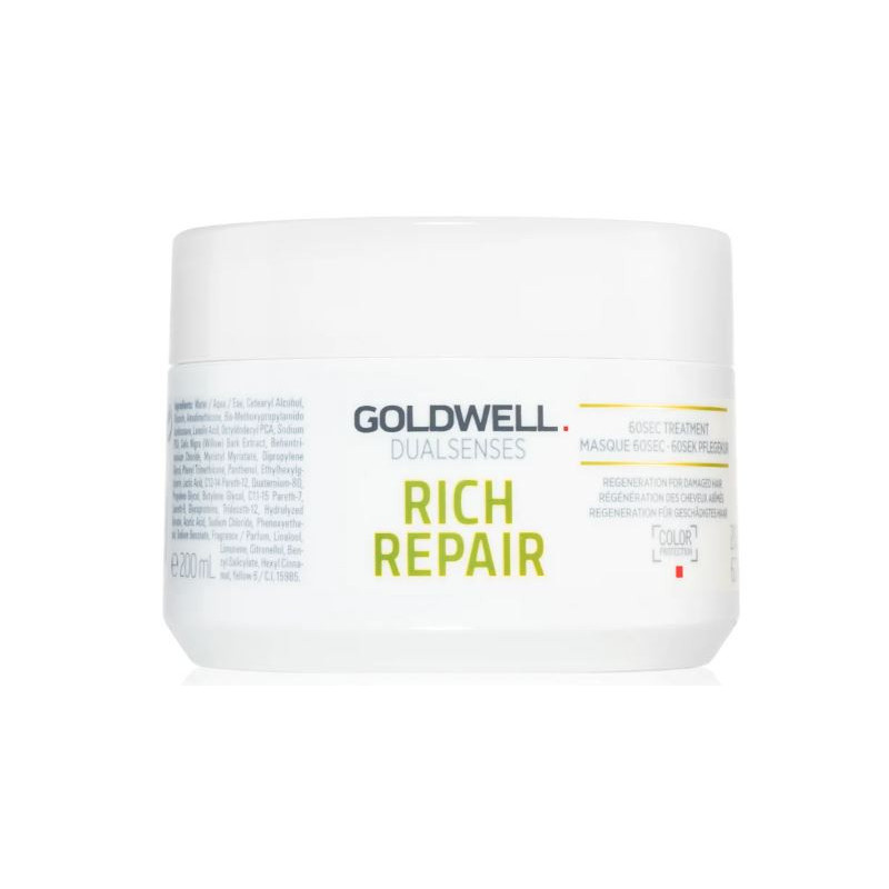 Goldwell Dalsenses Rich Repair Restoring 60 sec Treatment Goldwell Dalsenses Rich Repair Restoring 60 sec Treatment
