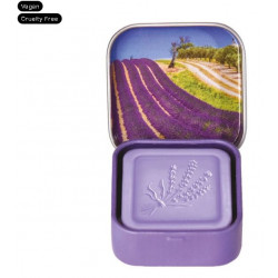 Esprit Provence Tuhé mýdlo v plechové dóze Levandule 25 g