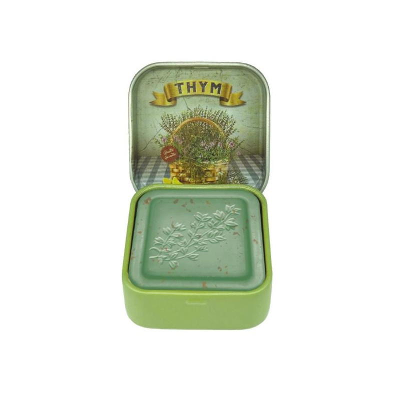 Esprit Provence Tuhé mýdlo v plechovce Tymián z Provence 25 g Esprit Provence Tuhé mýdlo v plechovce Tymián z Provence 25 g