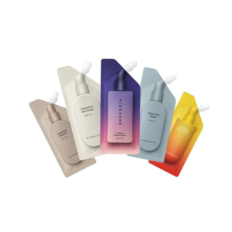 HIDEHERE Kompletní rutina Hyaluronic, 5x25 ml HIDEHERE Kompletní rutina Hyaluronic, 5x25 ml