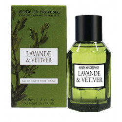 Jeanne En Provence Levandule a vetiver pánská toaletní voda 100 ml