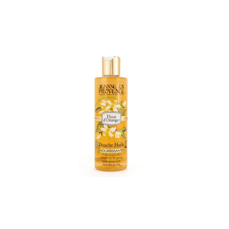Jeanne En Provence Pomerančový květ Vyživující sprchový olej 250 ml Jeanne En Provence Pomerančový květ Vyživující sprchový olej 250 ml